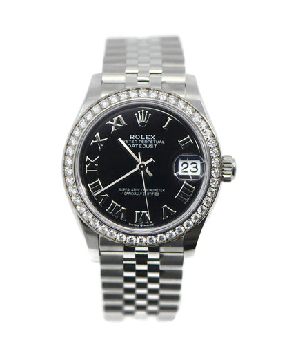 Rolex Datejust 31 Diamond Stainless Steel Watch 278384RBR