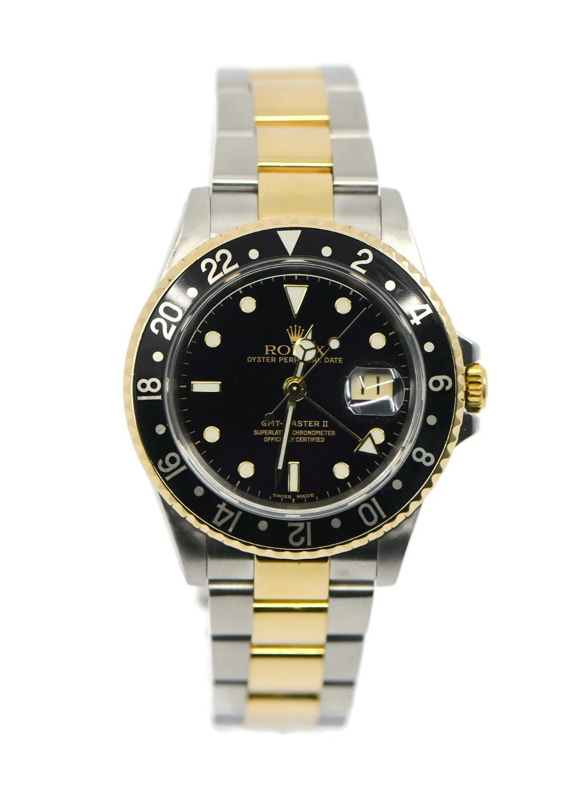 Rolex GMT-Master II 18K/Stainless Steel Watch 16713