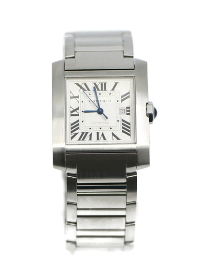 Cartier Tank Francaise LM Stainless Steel Watch WSTA0067