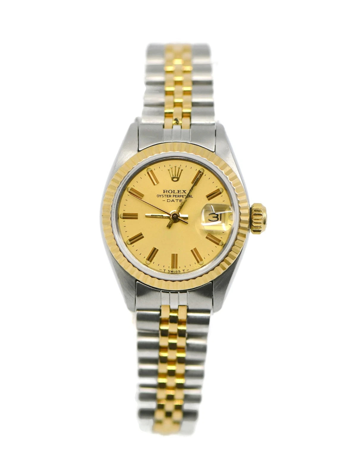Rolex Oyster Perpetual Date 18K/Stainless Steel Watch 6917