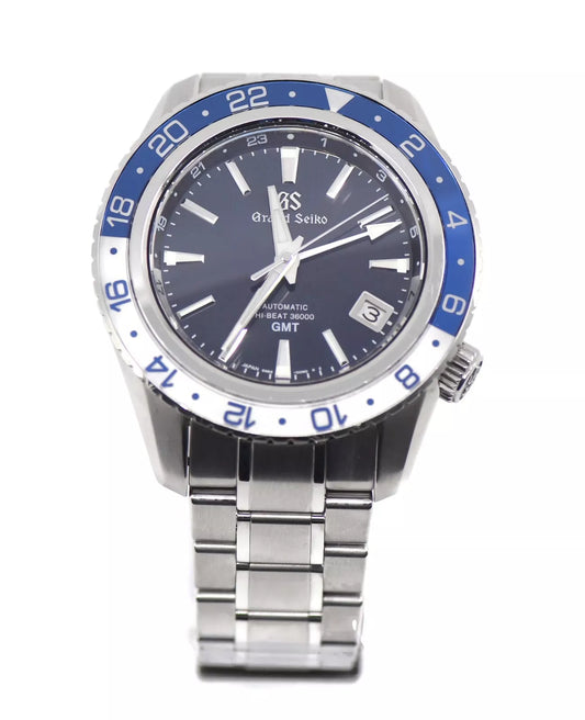 Grand Seiko Sport Blue Stainless Steel Watch SBGJ237