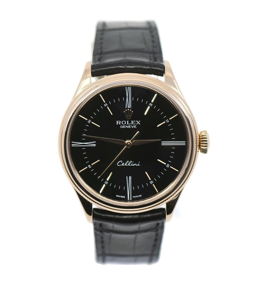 Rolex Cellini 18K Rose Gold Watch 50505