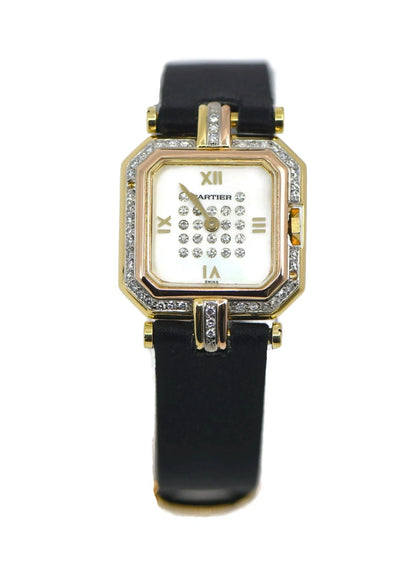 Cartier Panthere Diamond 18K Yellow Gold Watch