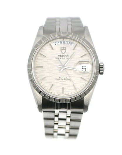 Tudor Prince Day Date Stainless Steel Watch 76210