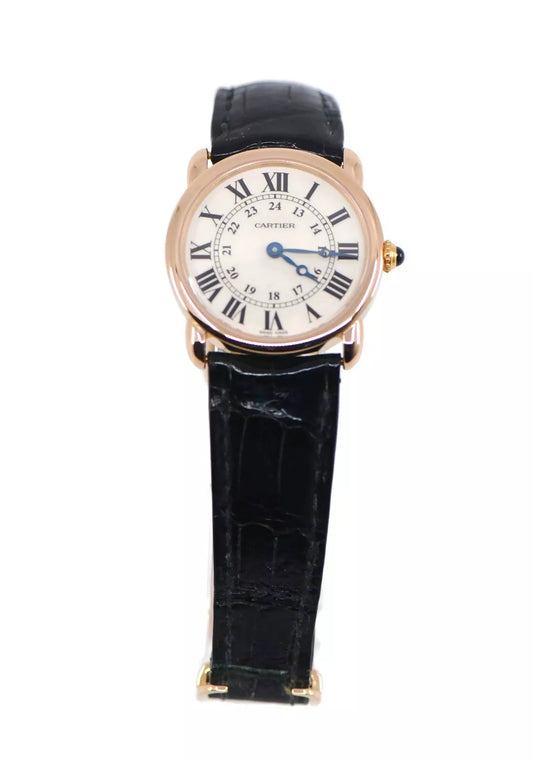 Cartier Ronde Louis 18K Rose Gold Watch W6800151
