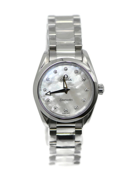 Omega Seamaster Aqua Terra Diamond Stainless Steel Watch 220.10.28.60.55.001