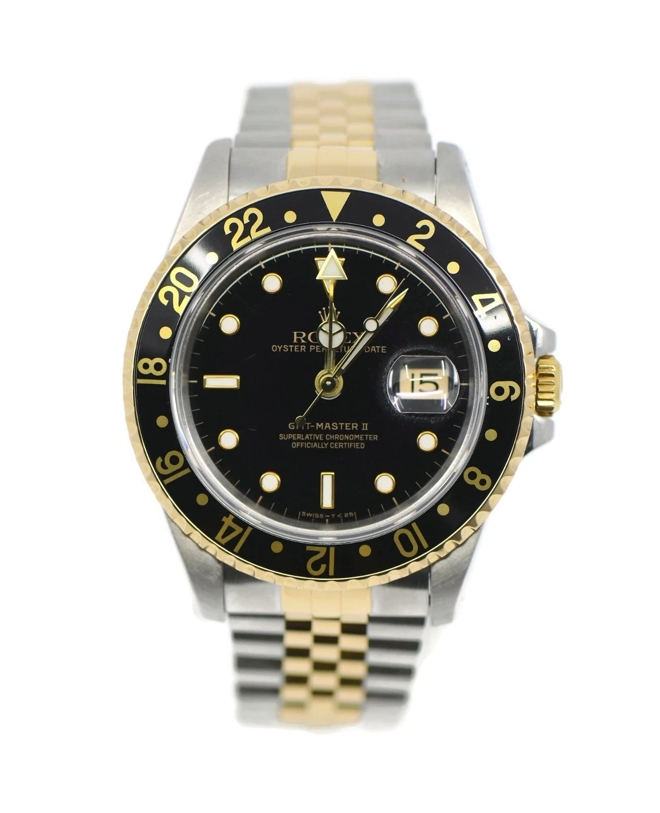 Rolex GMT-Master II 18K/Stainless Steel Watch 16713