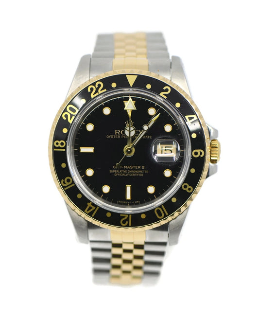 Rolex GMT-Master II 18K/Stainless Steel Watch 16713