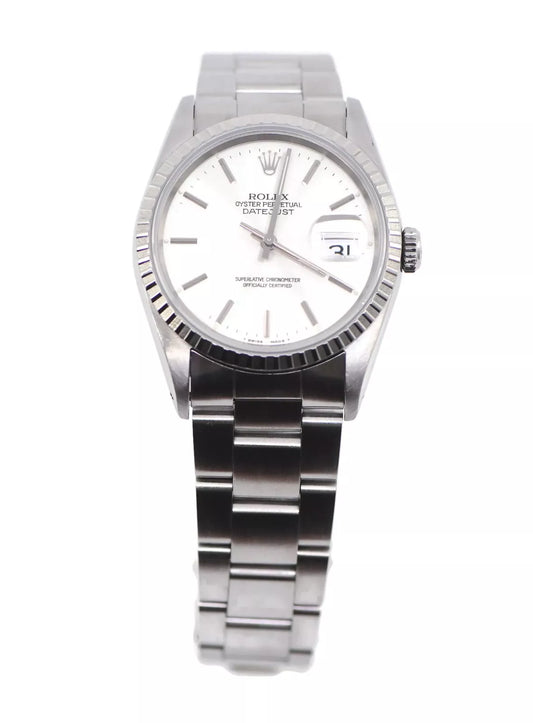 Rolex Datejust IBM Award Stainless Steel Watch 16220
