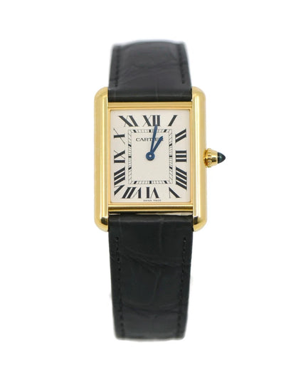 Cartier Tank Louis 18K Yellow Gold Watch WGTA0343