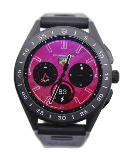 Tag Heuer Connected Black Titanium Watch SBG8A80
