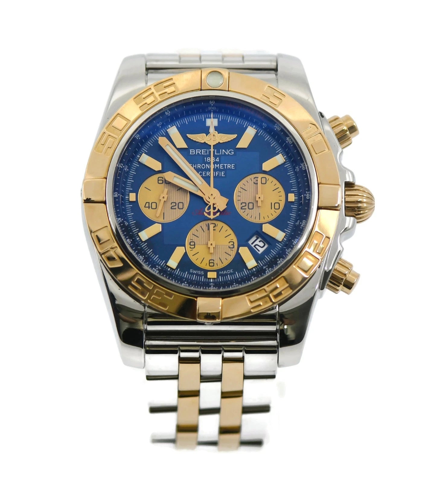 Breitling Chronomat 44 18K/Stainless Steel Watch CB0110