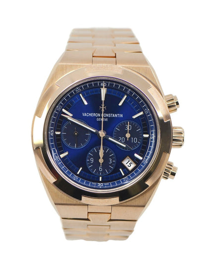 Vacheron Constantin Overseas Chronograph 18K Rose Gold Watch 5520V/210R