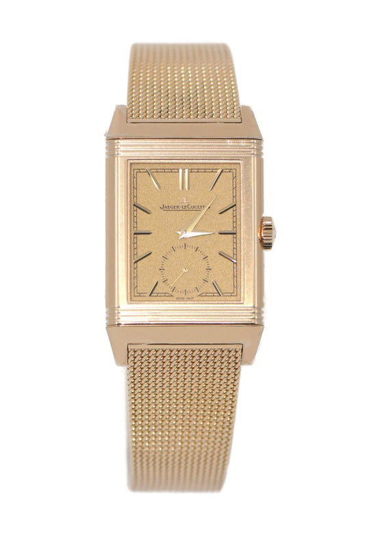 Jaeger LeCoultre Reverso Tribute 18K Rose Gold Watch Q713216J