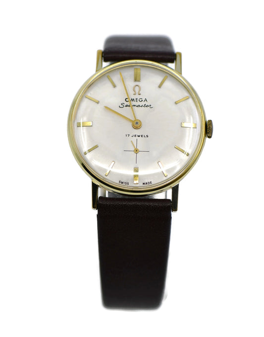 Omega Seamaster 18K Yellow Gold Watch