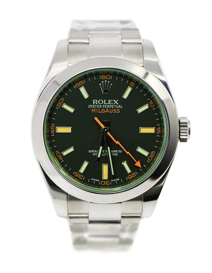 Rolex Milguass Stainless Steel Watch 116400GV