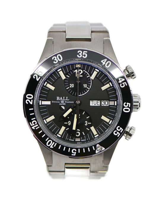 Ball Roadmaster Chronograph Titanium Watch DC3030C