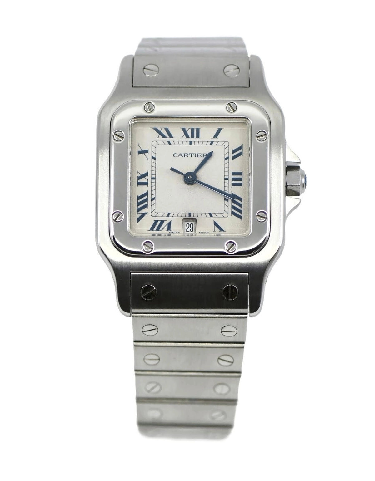 Cartier Santos Galbee Stainless Steel Watch W20018D6
