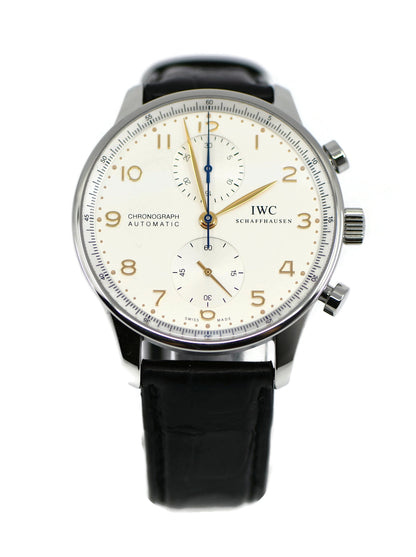 IWC Portuguese Chronograph Stainless Steel Watch IW371445