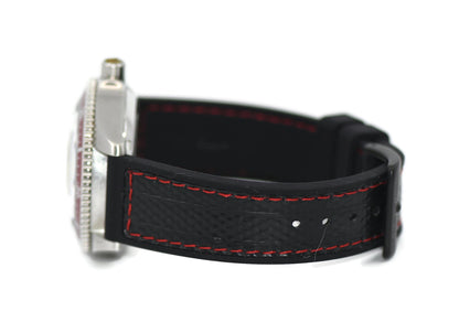 William Wood Red Stainless Steel Watch
