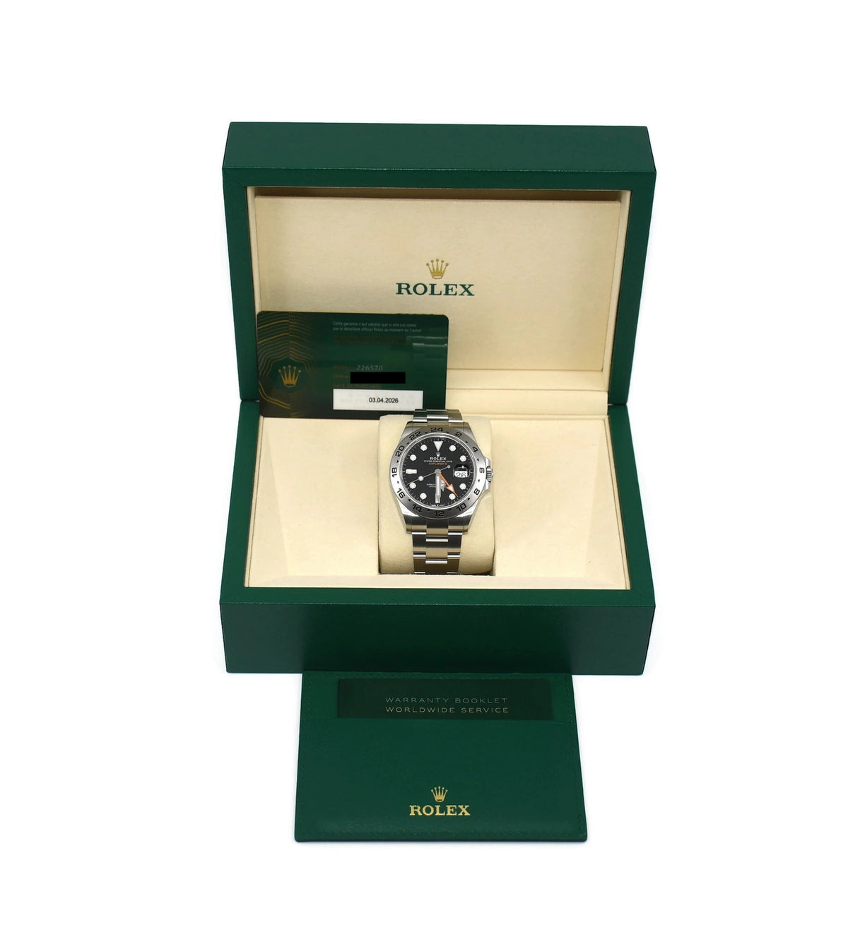 Rolex Explorer II Stainless Steel Watch 226570