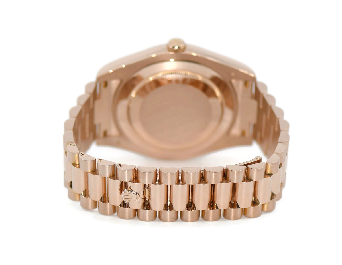 Rolex Day Date II 18K Rose Gold Watch 218235