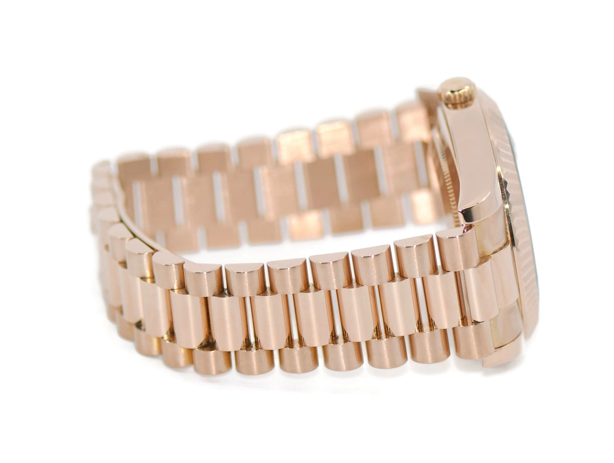 Rolex Day Date II 18K Rose Gold Watch 218235