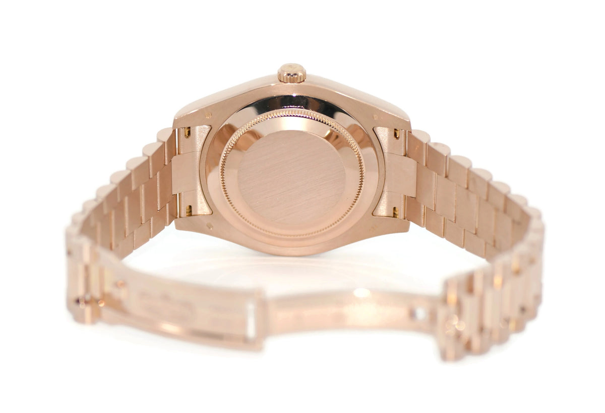 Rolex Day Date II 18K Rose Gold Watch 218235
