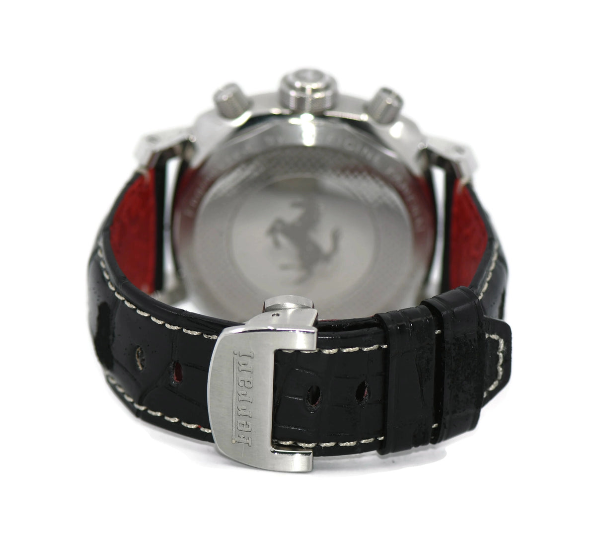 Panerai Ferrari Chronograph Stainless Steel Watch FER00004