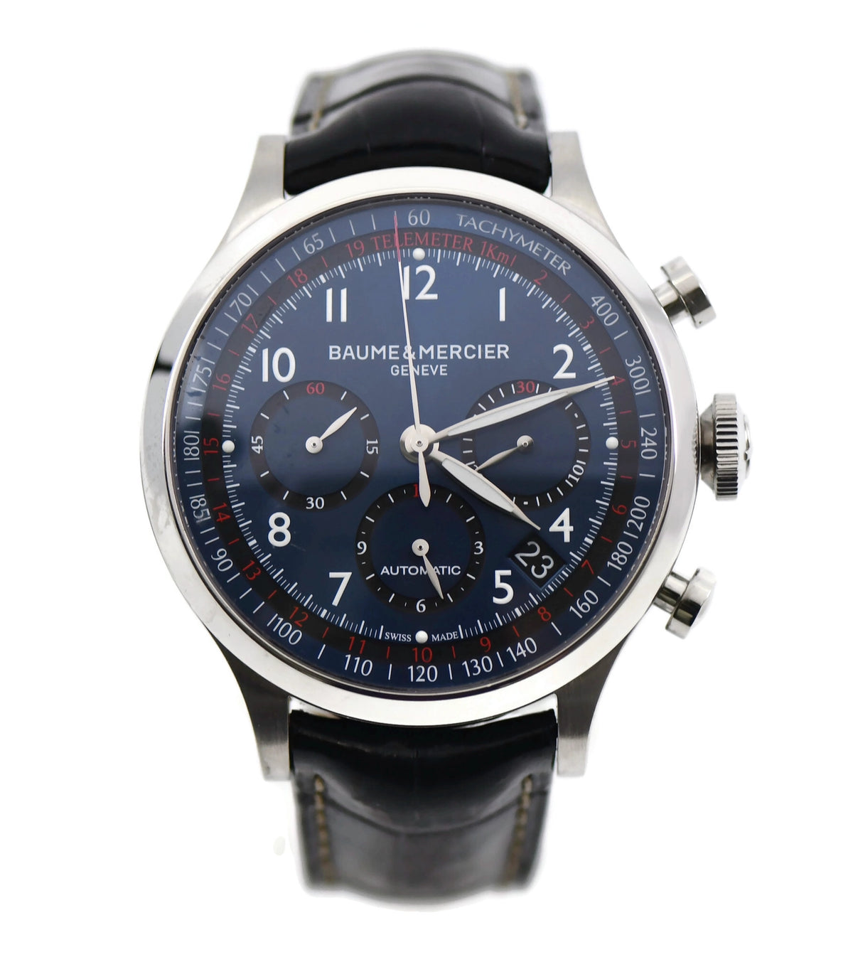 Baume & Mercier Capeland Stainless Steel Watch 5543066
