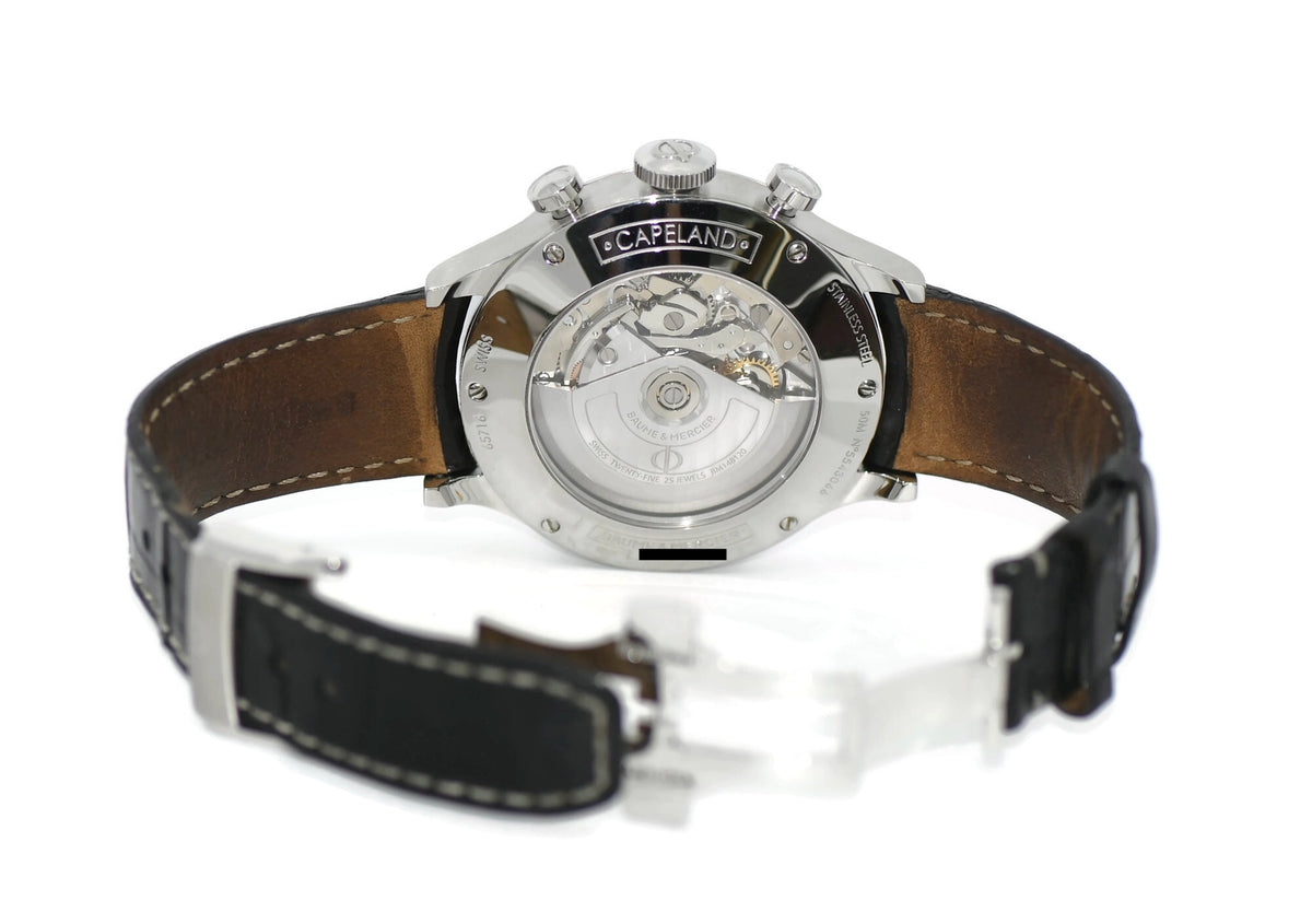 Baume & Mercier Capeland Stainless Steel Watch 5543066