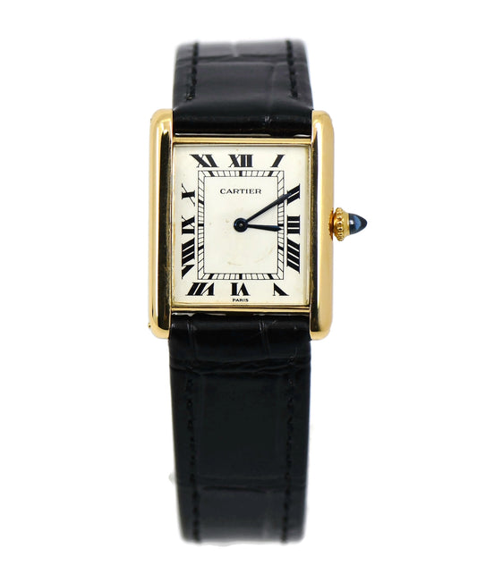 Cartier Tank Louis 18K Yellow Gold Watch 96019