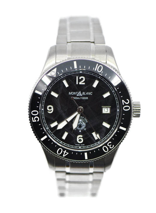 Montblanc Iced Sea Stainless Steel Watch 129372