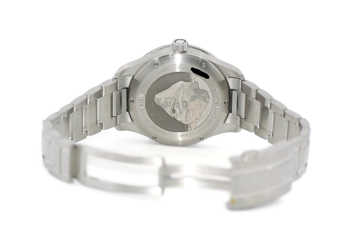 Montblanc Iced Sea Stainless Steel Watch 129372