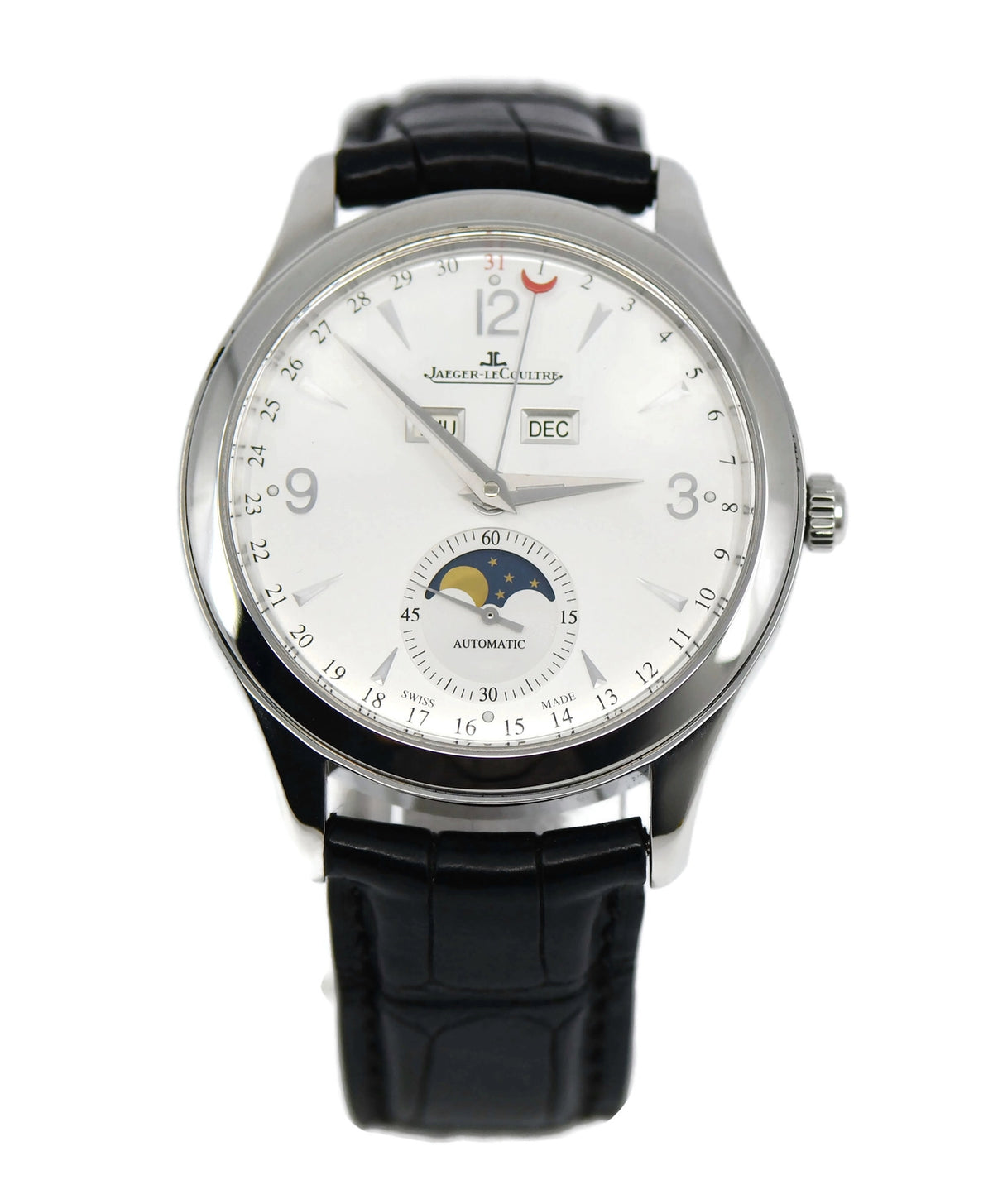 Jaeger LeCoultre Master Calendar Stainless Steel Watch Q1558420