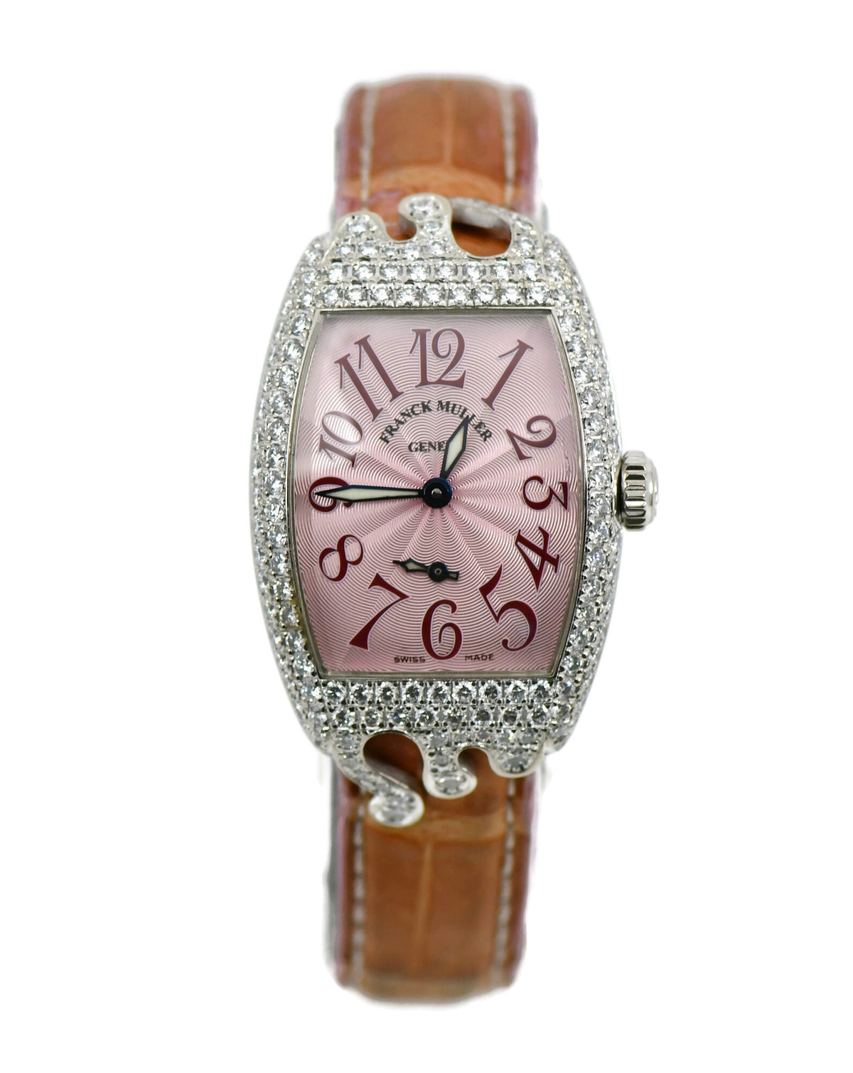 Franck Muller POP Diamond 18K White Gold Watch 1757S6HJ