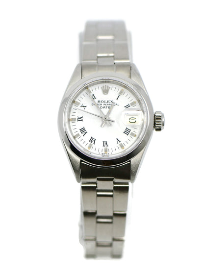 Rolex Oyster Perpetual Date Stainless Steel Watch 6916