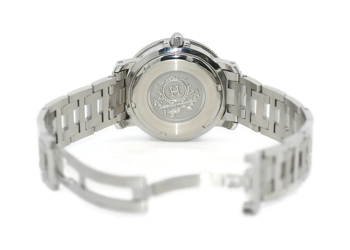Hermes Clipper Stainless Steel Watch CL7.710