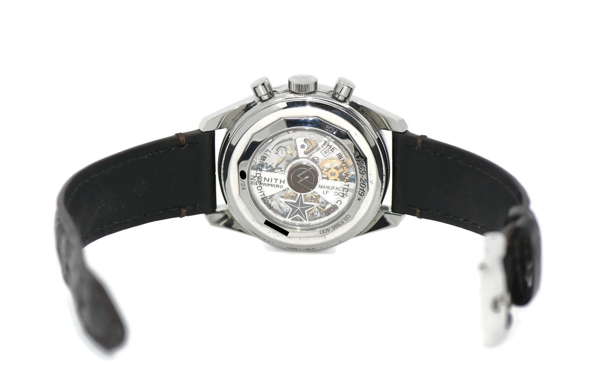 Zenith El Primero Revival Stainless Steel Watch 03.F386.400/70.C807