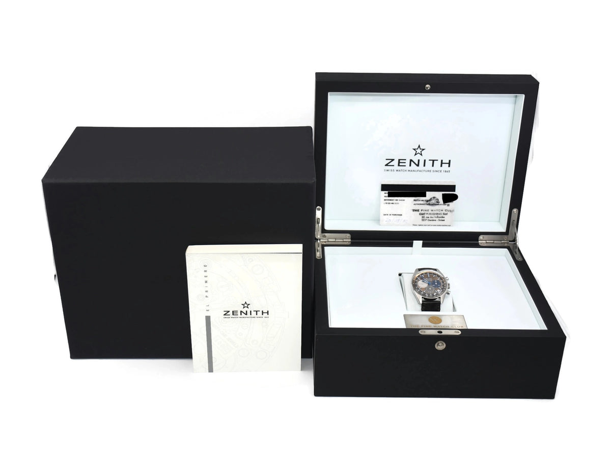 Zenith El Primero Revival Stainless Steel Watch 03.F386.400/70.C807