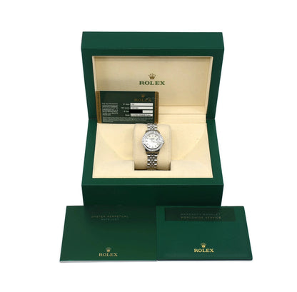 Rolex Datejust Diamond Stainless Steel Watch 179160