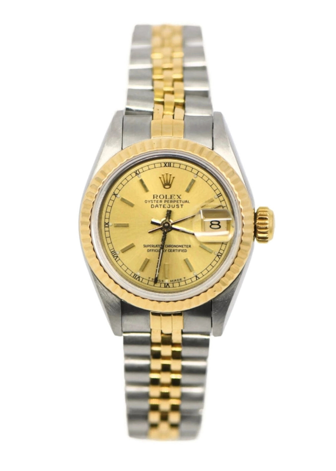 Rolex Datejust 18K/Stainless Steel Watch 69173