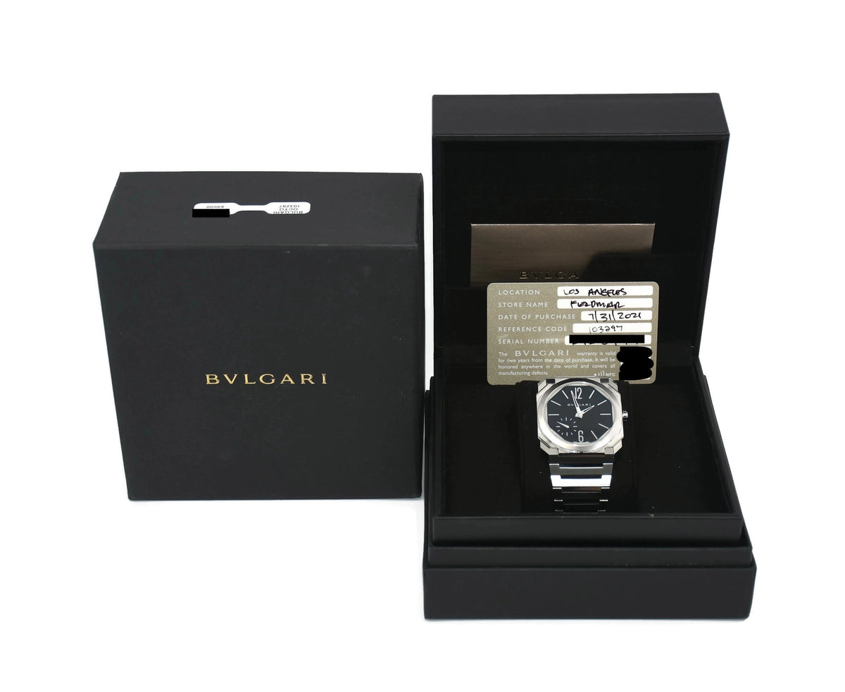 Bulgari Octo Finissimo Stainless Steel Watch 103297