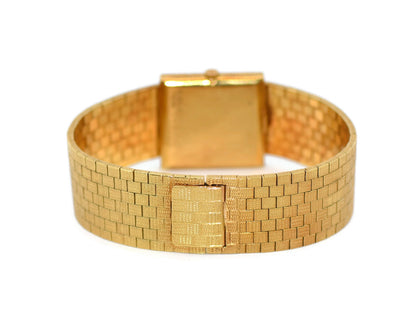Piaget Tank 18K Yellow Gold Watch 9133