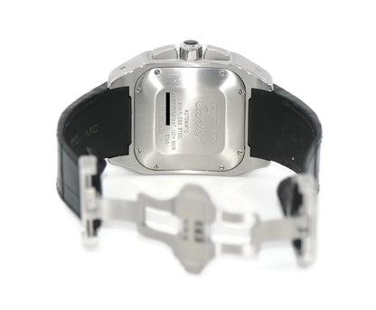 Cartier Santos 100 XL Chronograph Stainless Steel Watch W20090X8