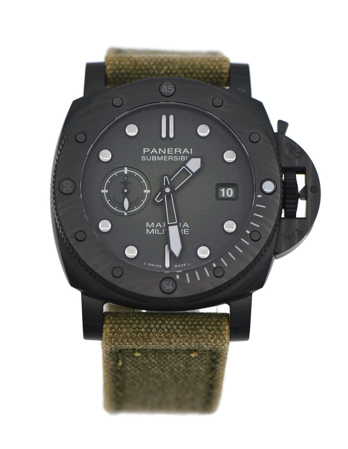 Panerai Submersible Militare Carbotech Watch PAM01698