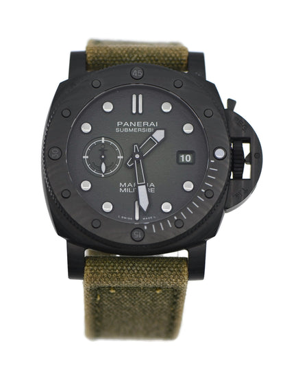 Panerai Submersible Militare Carbotech Watch PAM01698
