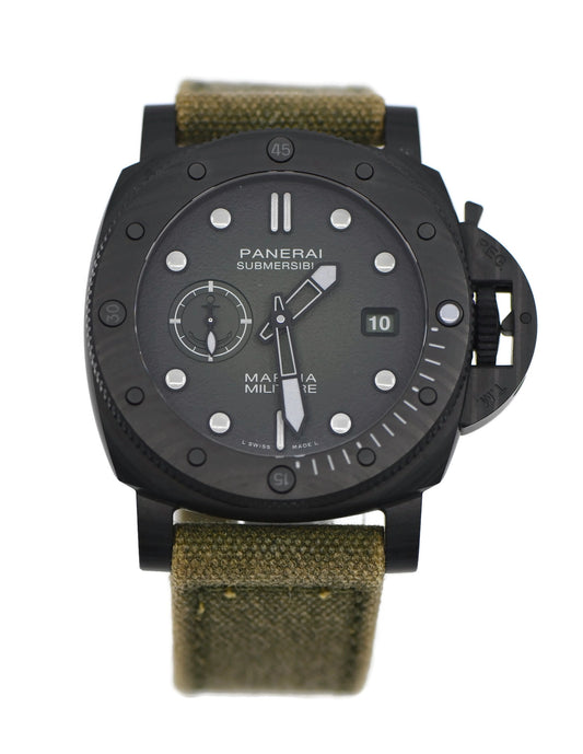 Panerai Submersible Militare Carbotech Watch PAM01698