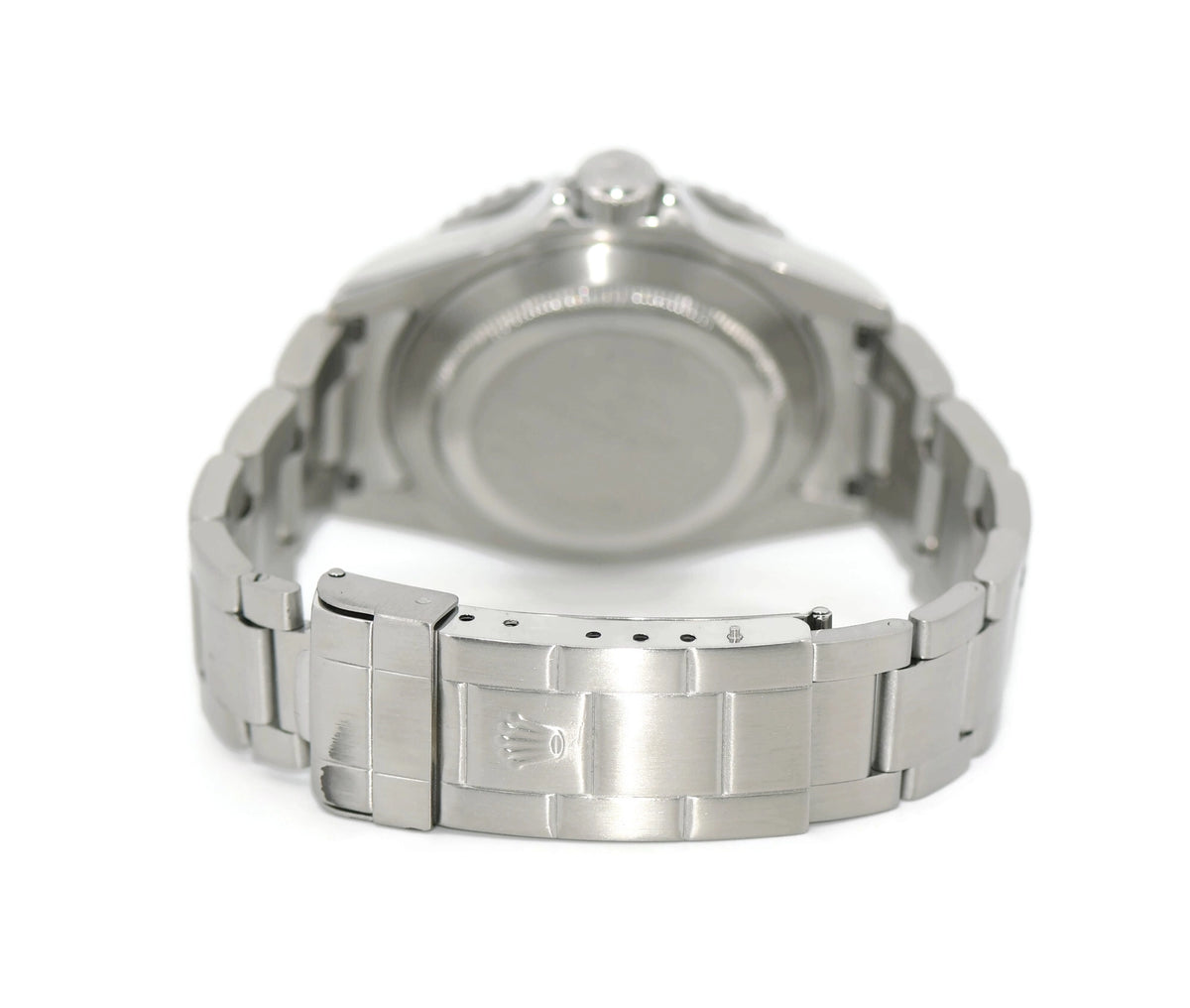 Rolex Submariner Kermit Flat 4 Stainless Steel Watch 16610LV