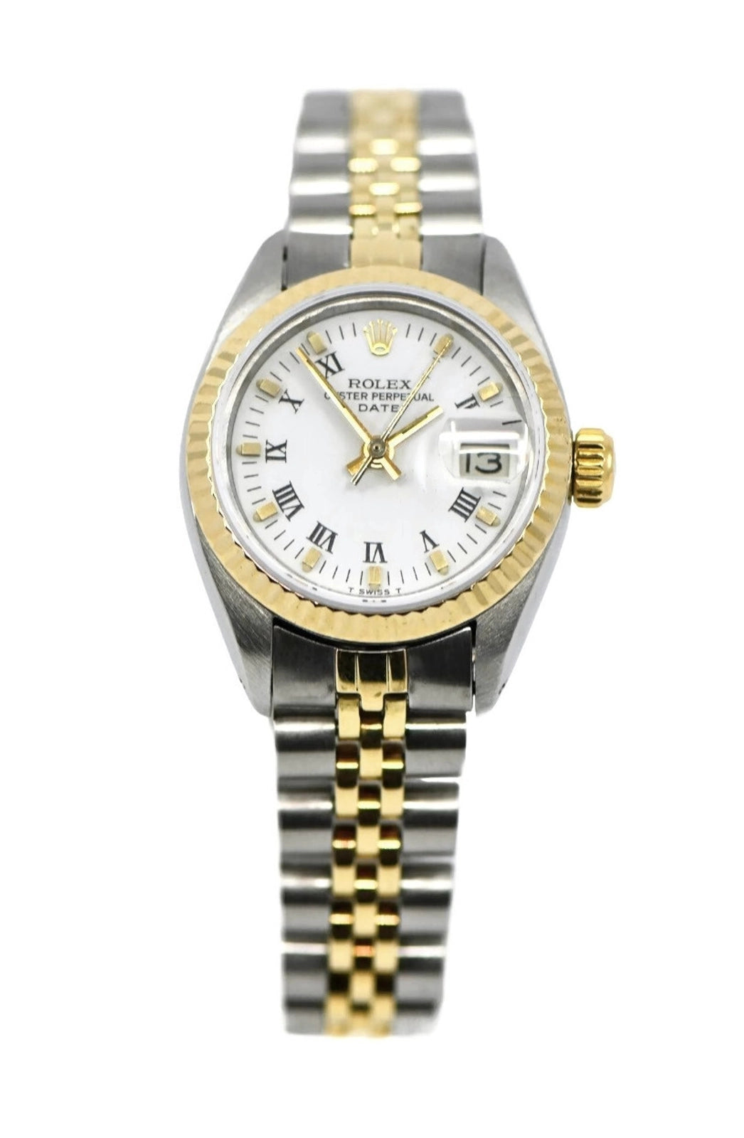 Rolex Oyster Perpetual Date 18K/Stainless Steel Watch 6917